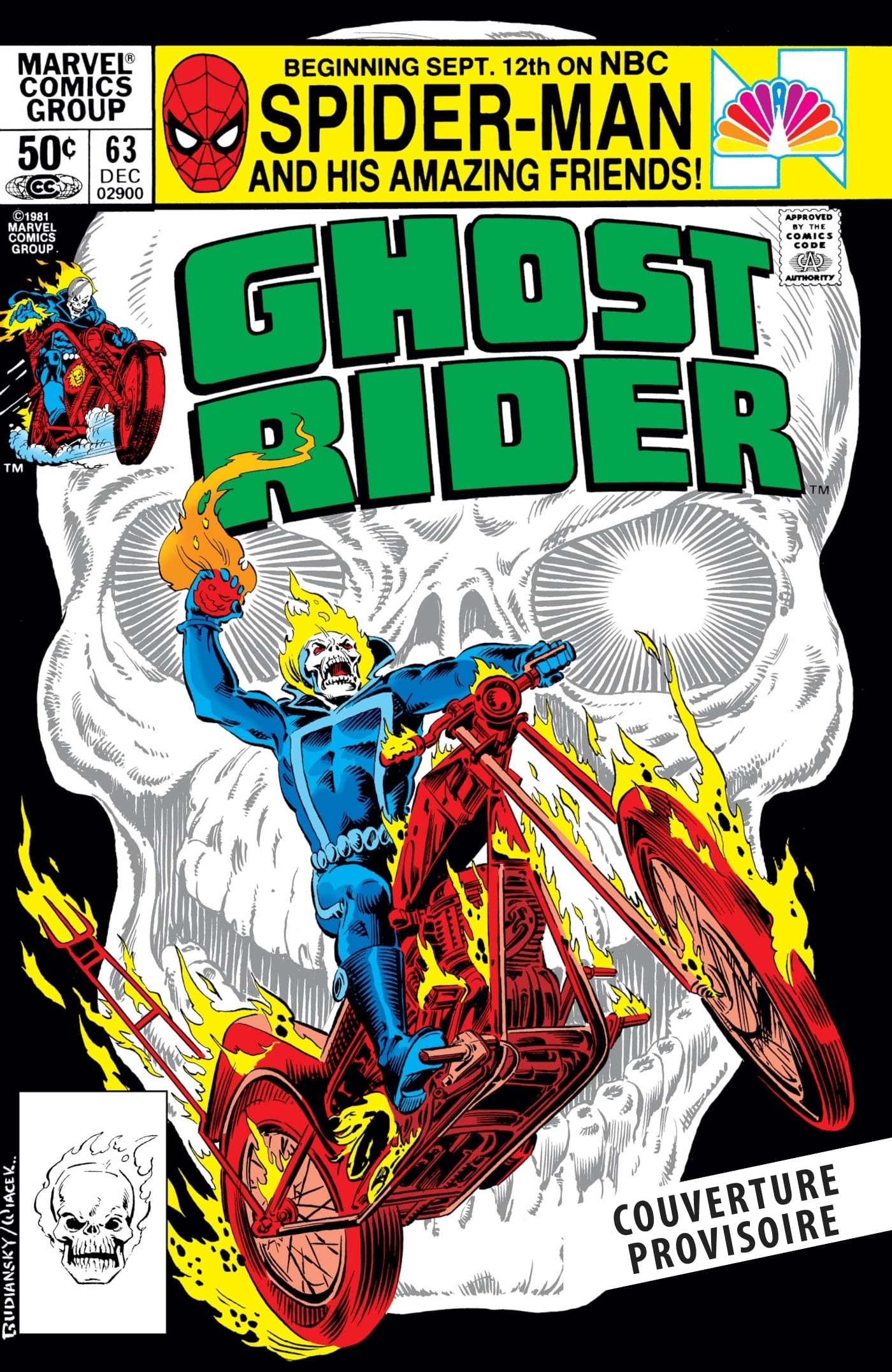 jaquette album Ghost Rider : L'intégrale 1981-1982 (T06)