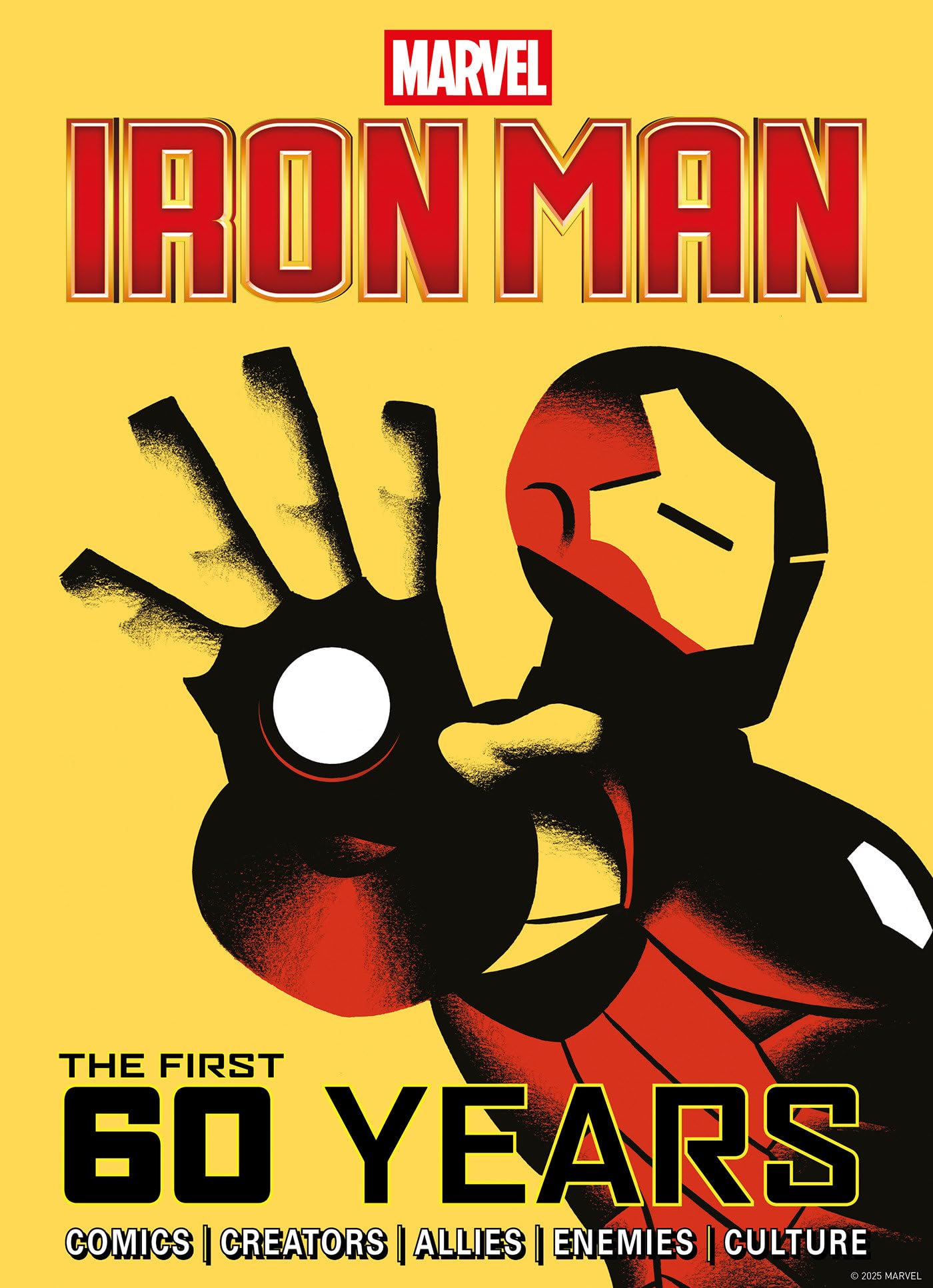 jaquette album Marvel's Iron Man: The First 60 Years
