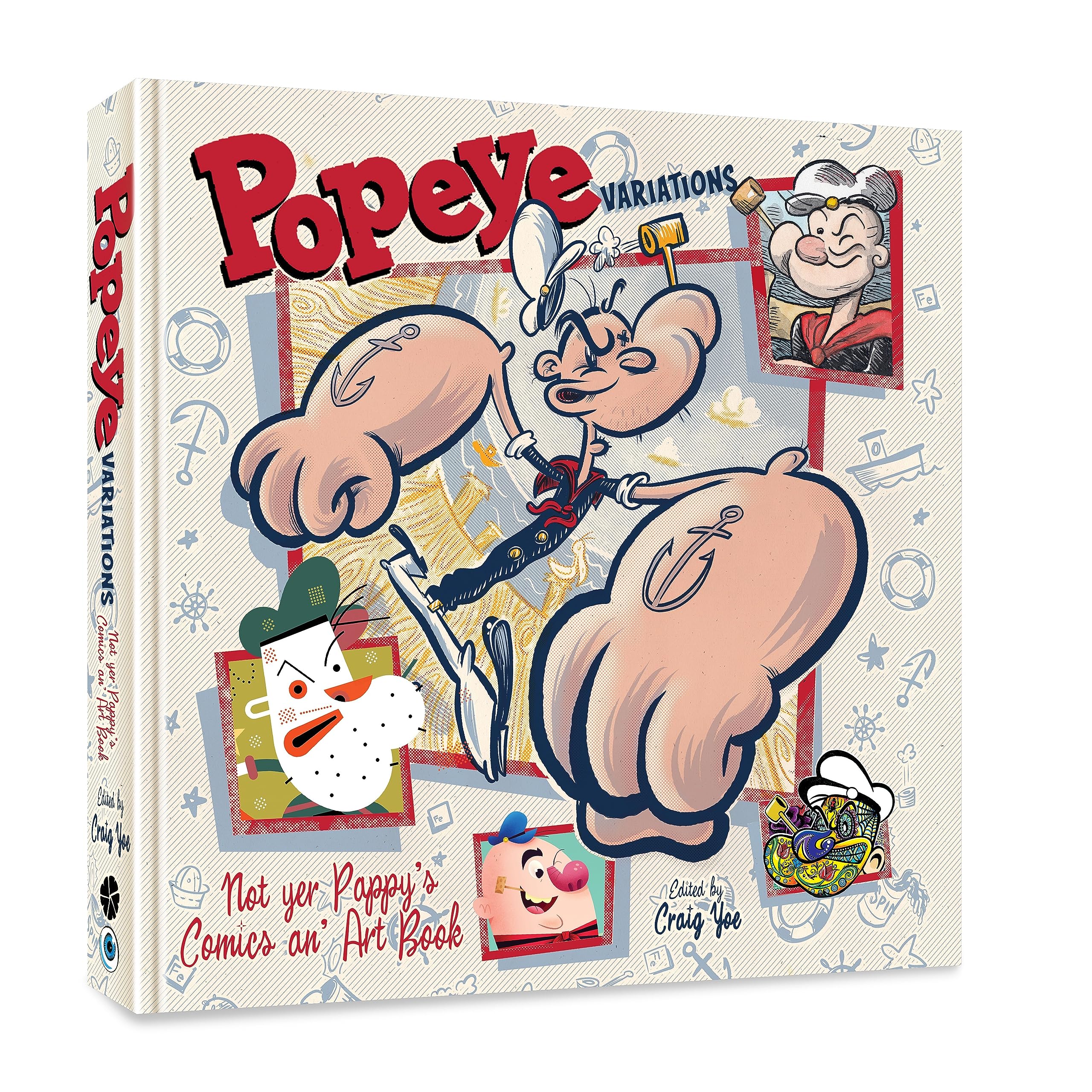 jaquette album Popeye Variations: Not Yer Pappy's Comics An' Art Book