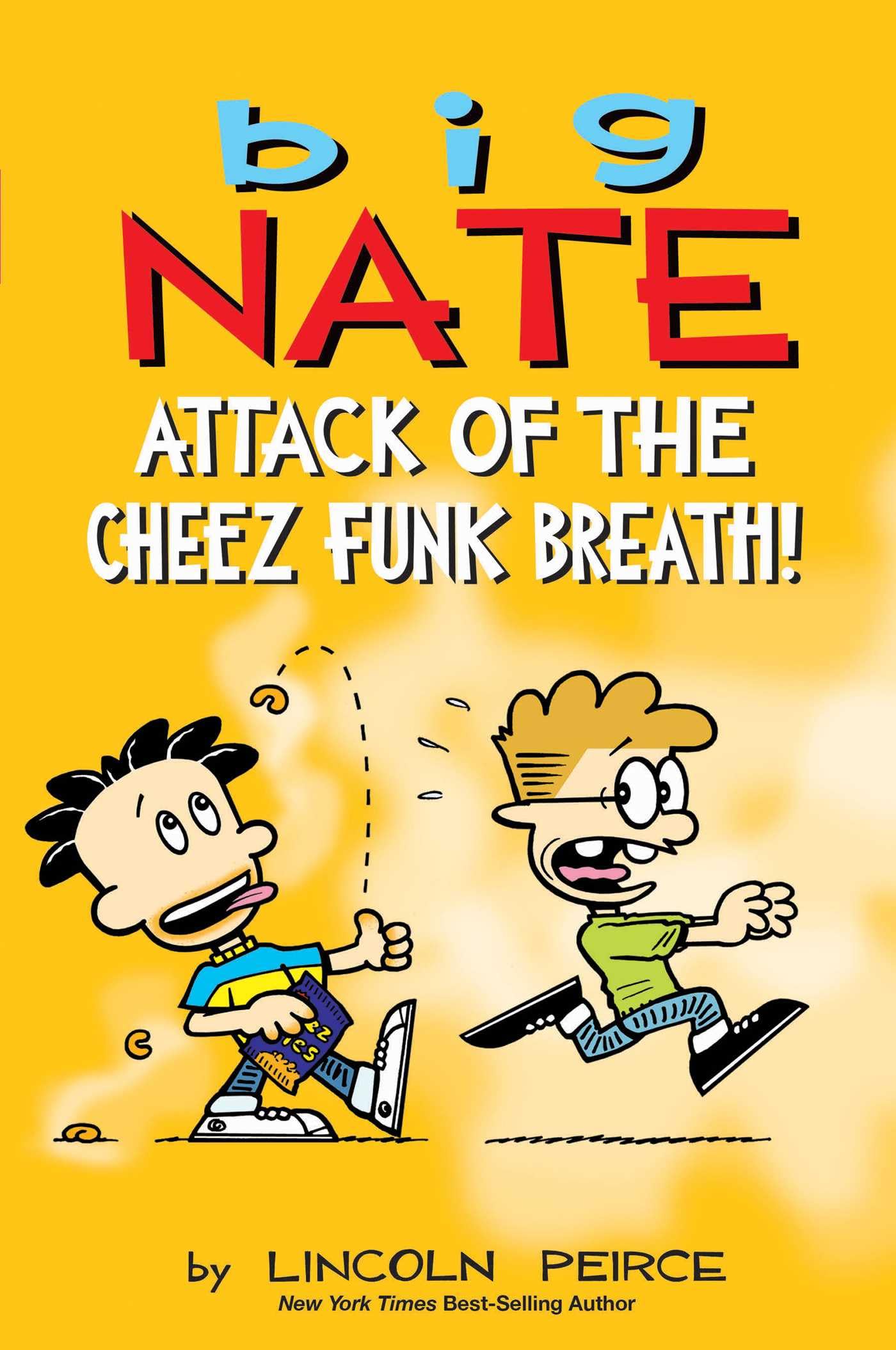 jaquette album Big Nate: Attack of the Cheez Funk Breath (Volume 32)
