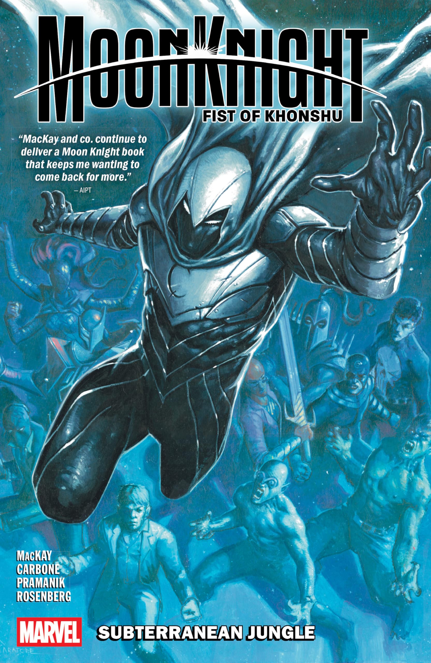jaquette album Moon Knight: Fist Of Khonshu Vol. 2: Subterranean Jungle