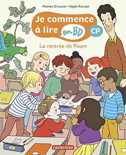 jaquette album Je Commence À Lire En Bd - Cp - La Rentrée De Poum