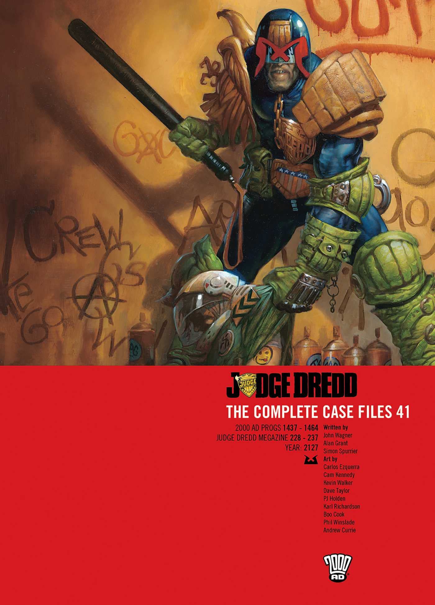 jaquette album Judge Dredd: The Complete Case Files 41