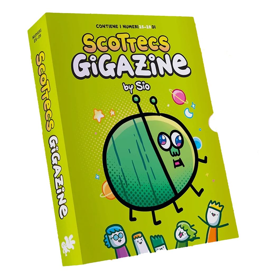 jaquette album Scottecs Gigazine. Cofanetto 7 (Vol. 25-28)