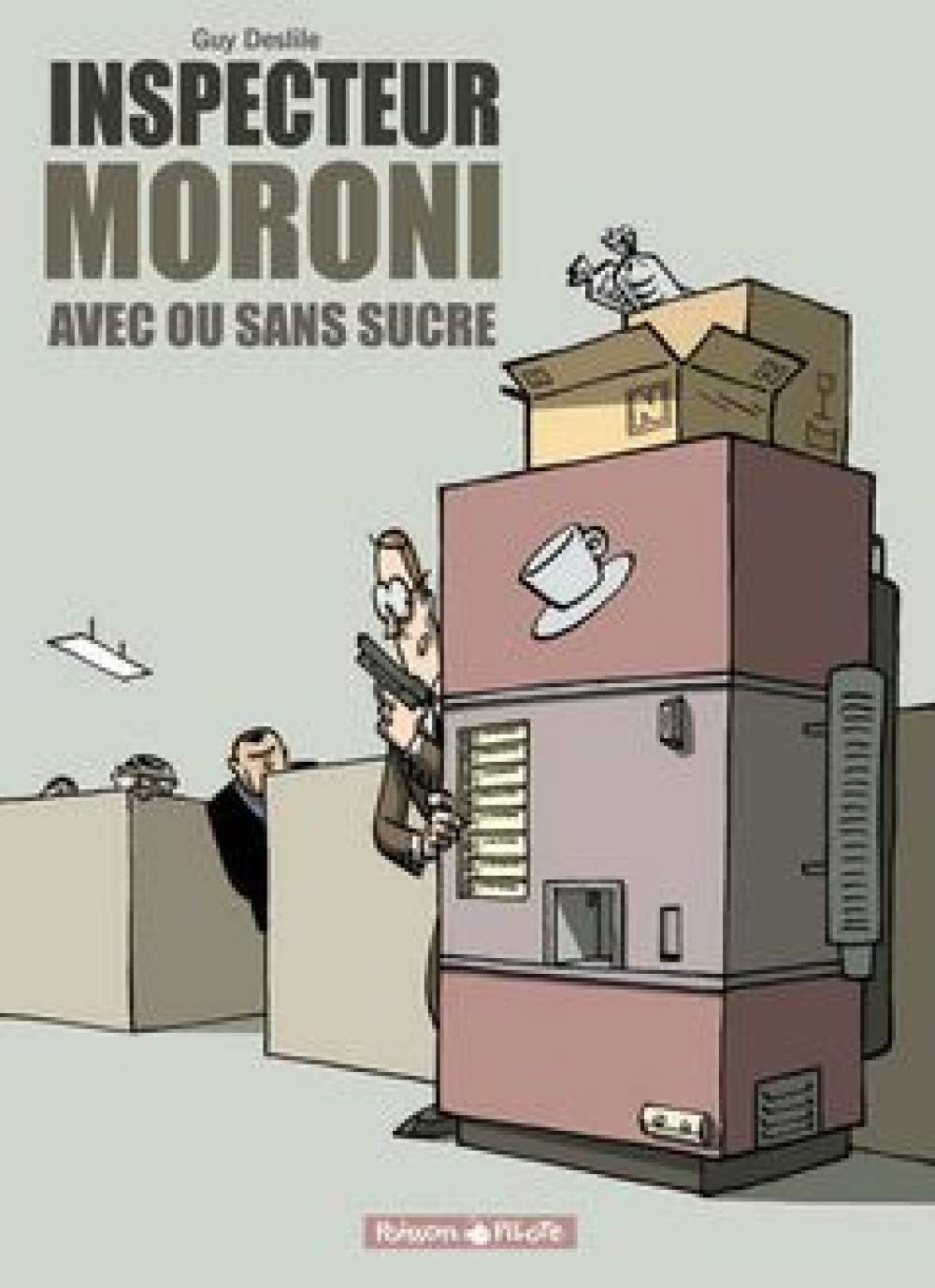 jaquette album Inspecteur Moroni - Tome 2 - Avec ou sans sucre