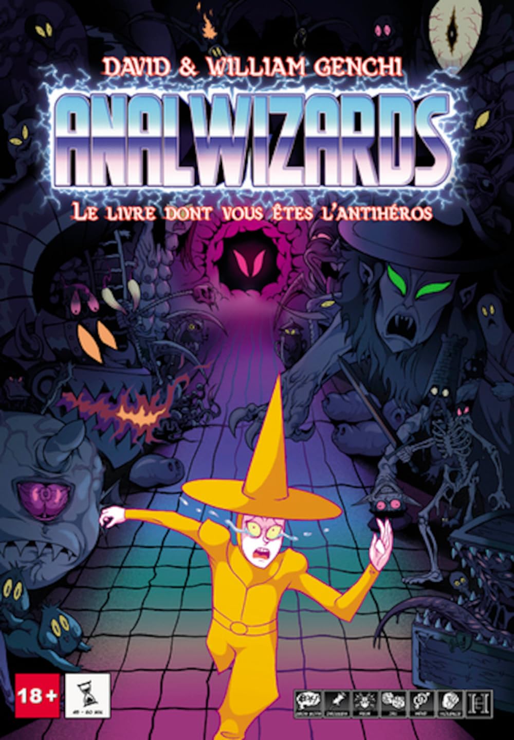 jaquette album Anal Wizards: Le livre dont vous êtes l'antihéros