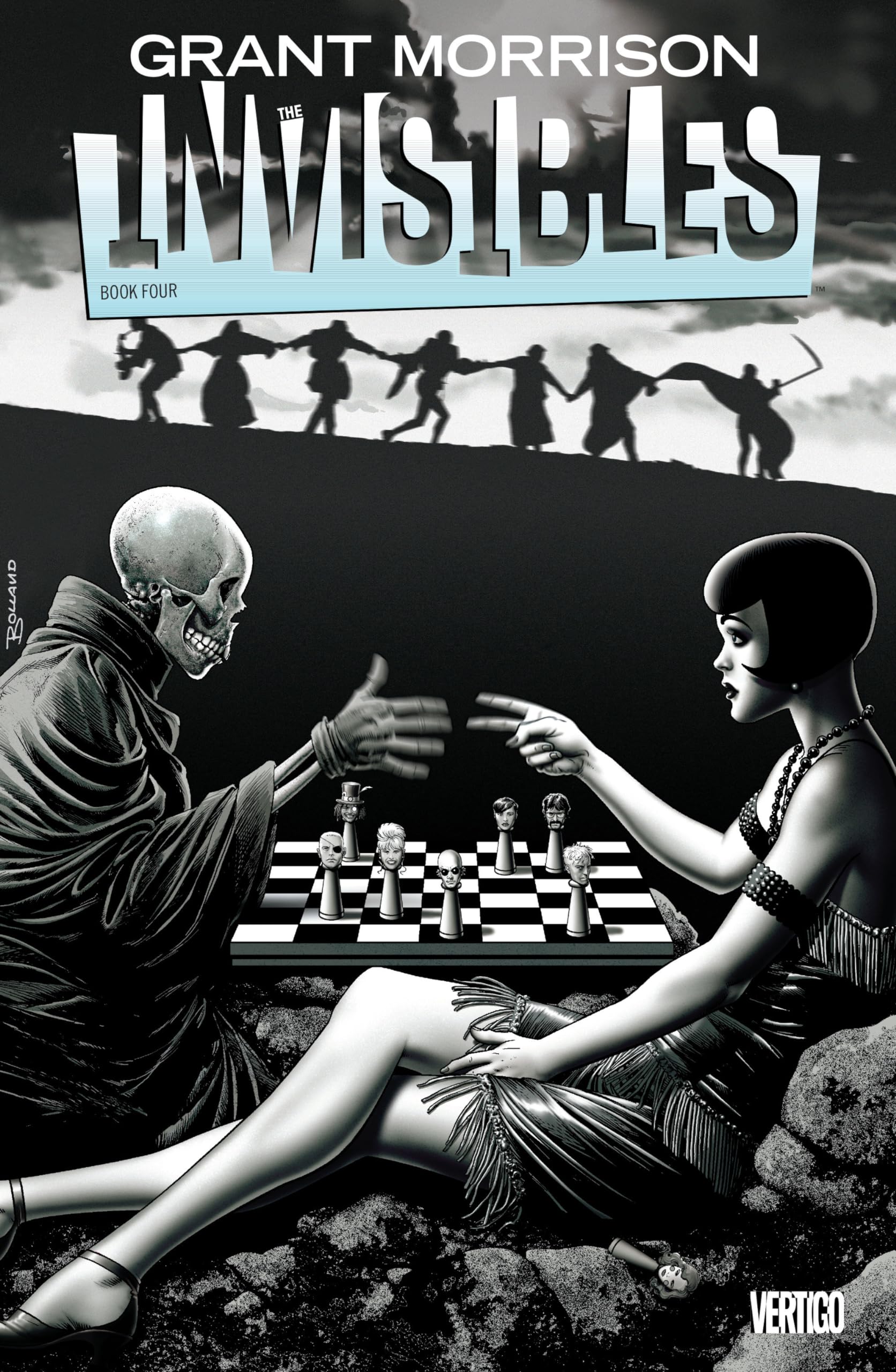 jaquette album The Invisibles Book Four