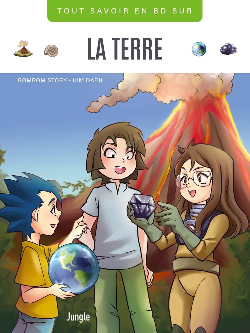 jaquette album Tout savoir en BD sur La terre