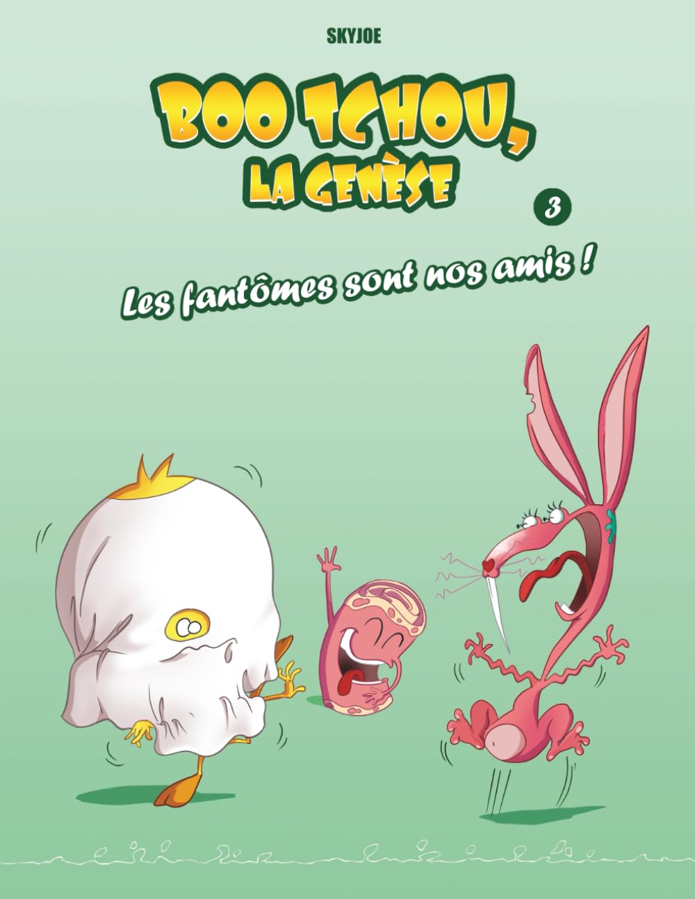 jaquette album Boo Tchou : Les fantômes sont nos amis