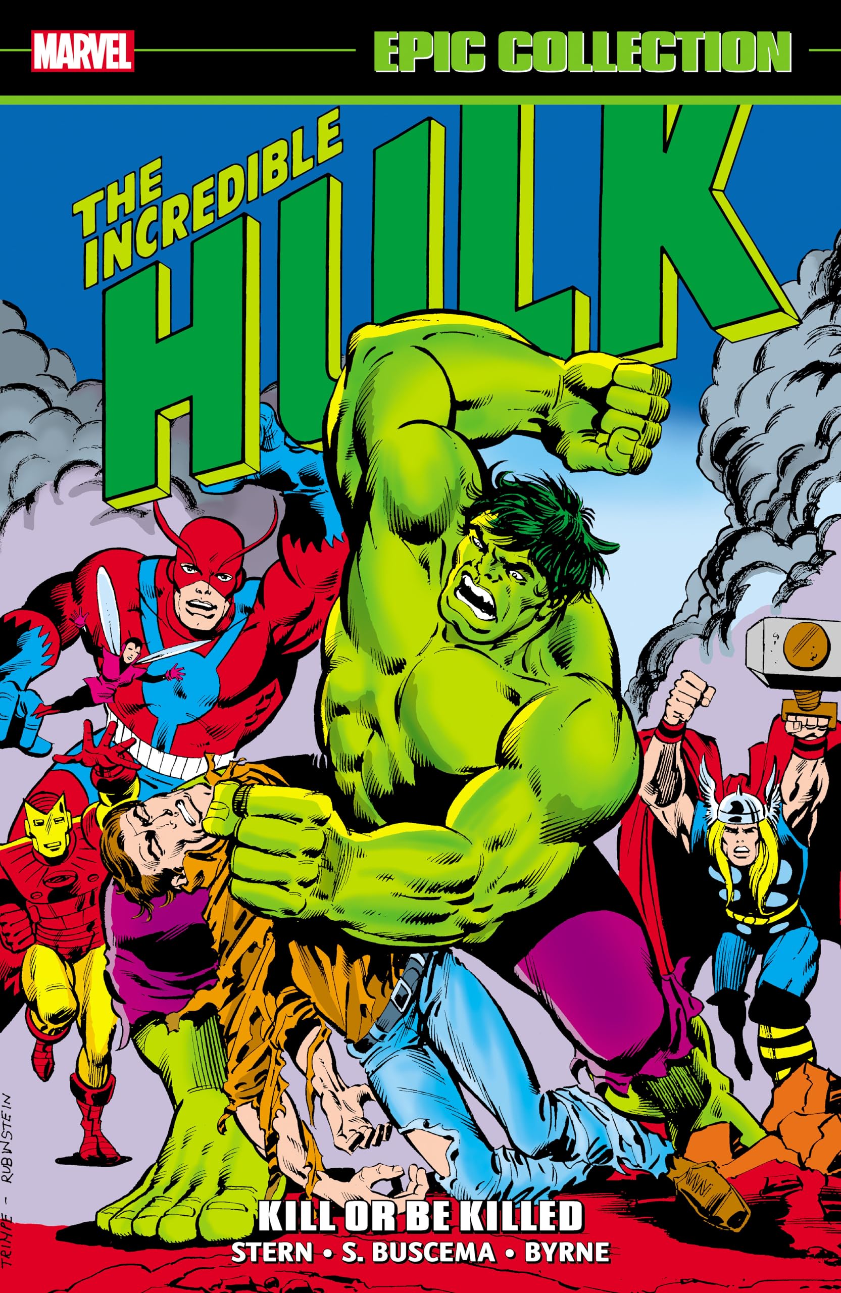 jaquette album INCREDIBLE HULK EPIC COLLECTION: KILL OR BE KILLED