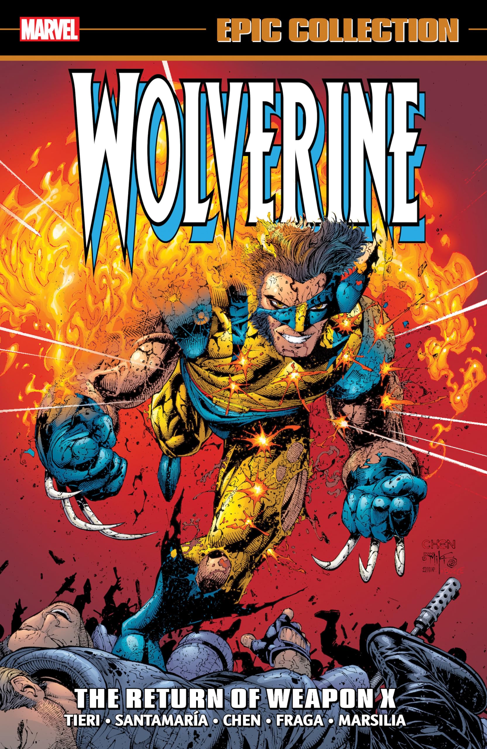jaquette album WOLVERINE EPIC COLLECTION: THE RETURN OF WEAPON X