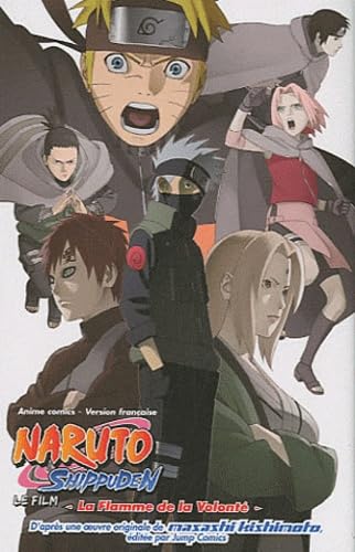 jaquette album Naruto Shippuden - Animé Comics - Tome 3 : La Flamme de la Volonté