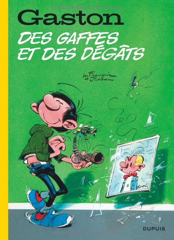 jaquette album Gaston (édition 2018) - Tome 7 - Des gaffes et des dégâts