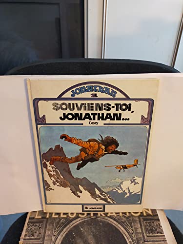 jaquette album Jonathan Tome 1 - Souviens Toi, Jonathan