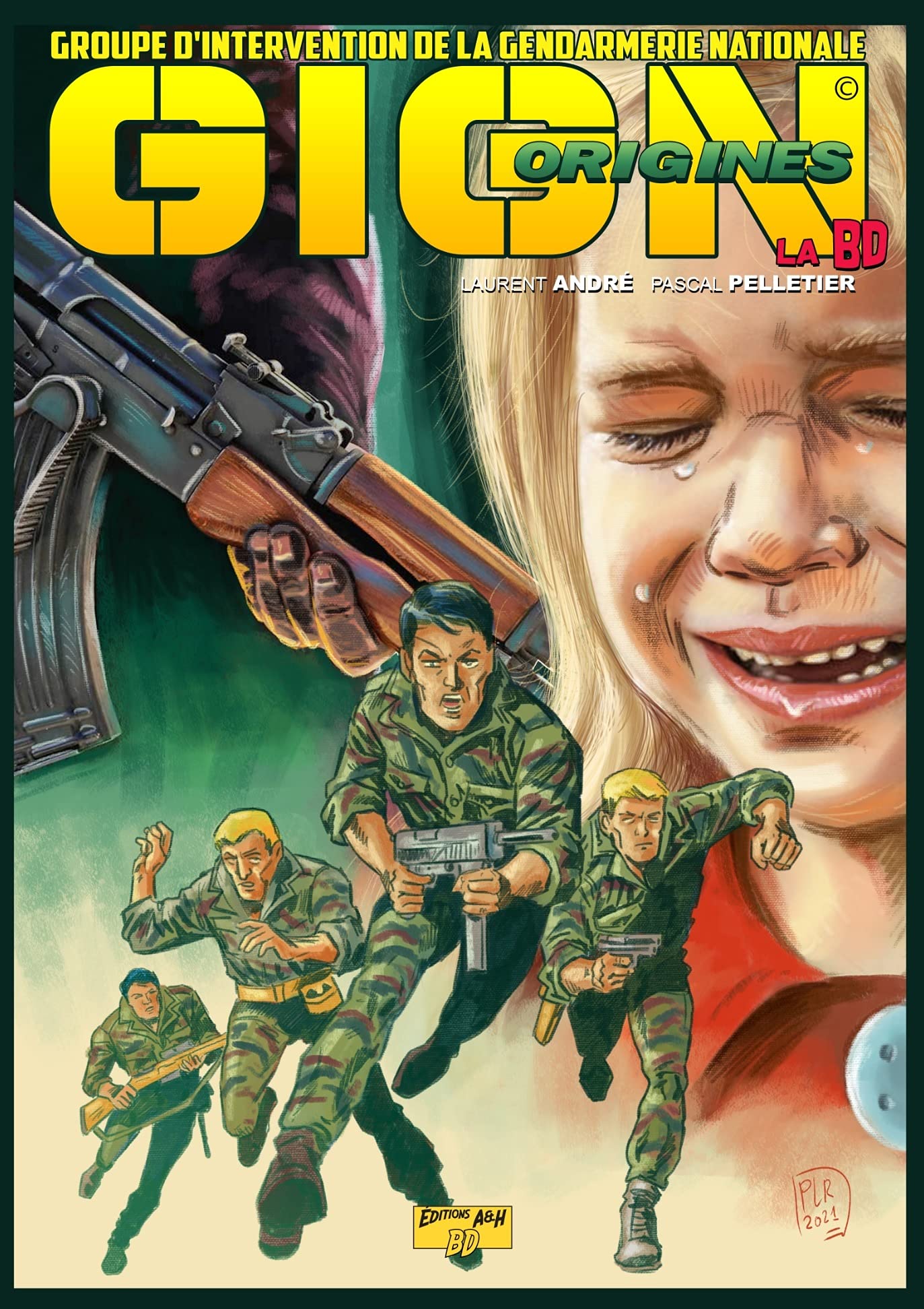 jaquette album GIGN La BD tome 3: Origines 2021
