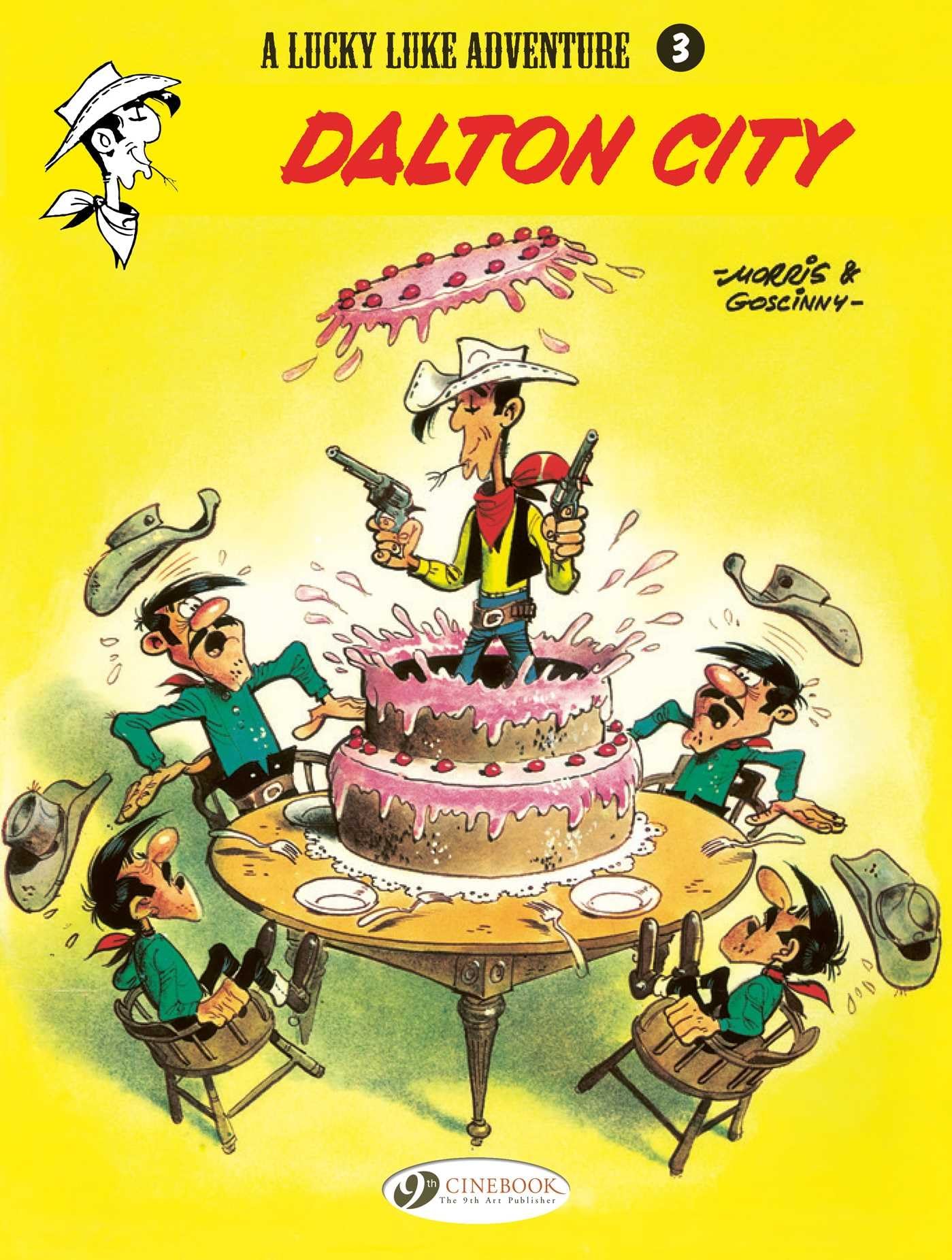 jaquette album Lucky Luke - Tome 3 Dalton City (3)