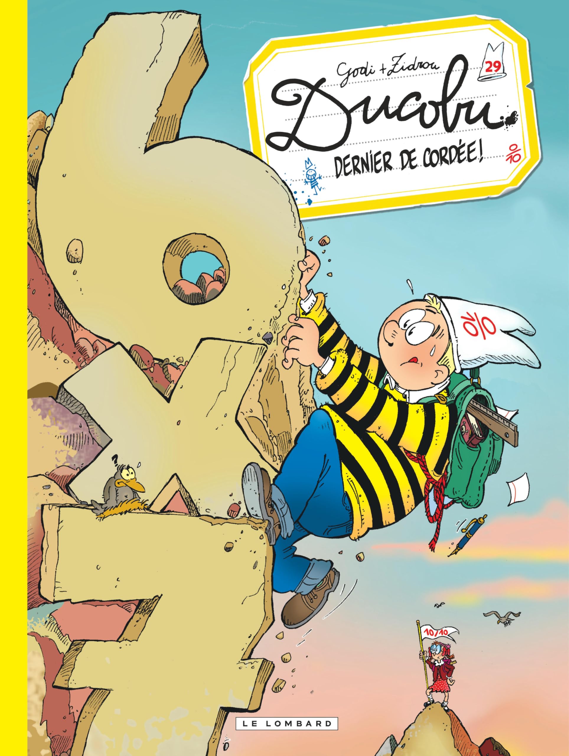 jaquette album Ducobu - Tome 29 - Dernier de cordée !