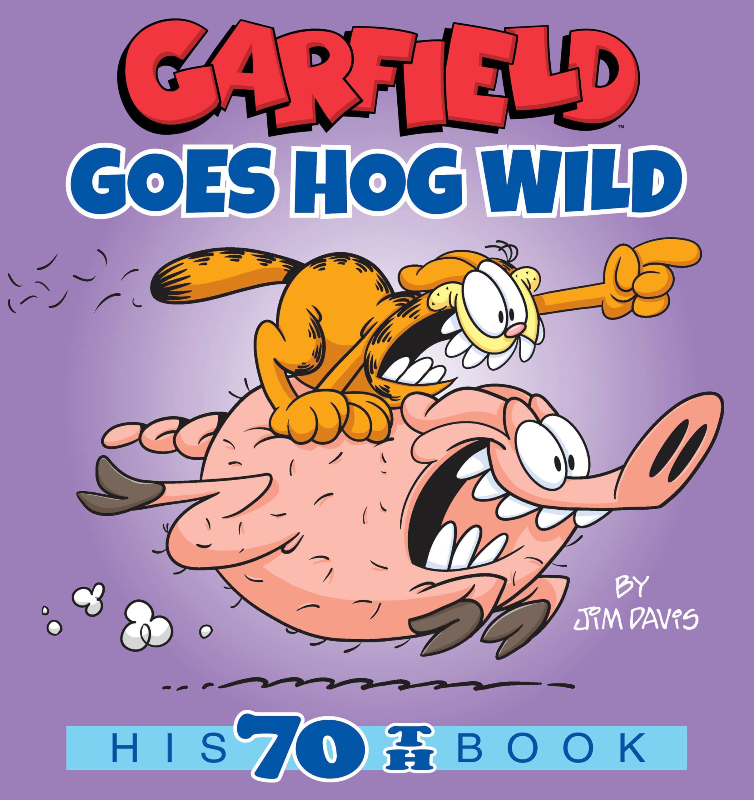 jaquette album Garfield Goes Hog Wild: His 70th Book