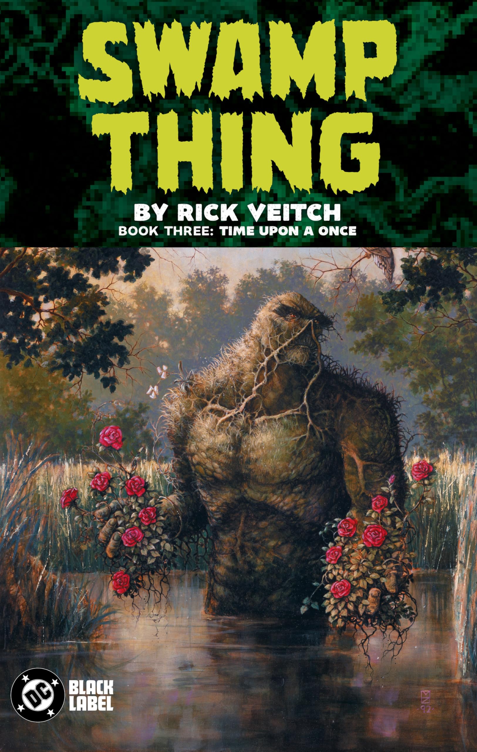 jaquette album Swamp Thing by Rick Veitch Book Three: Time Upon a Once