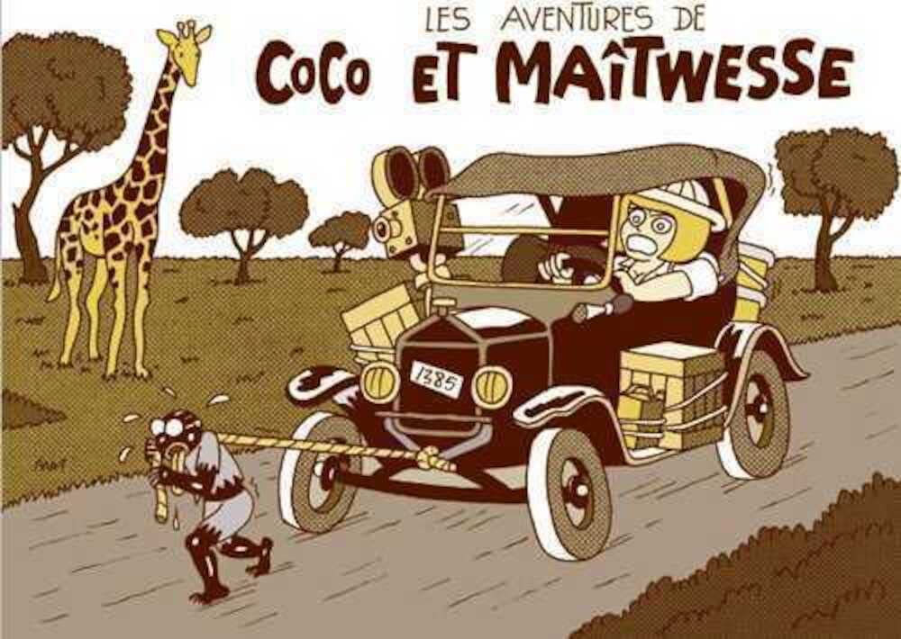 jaquette album Les aventures de Coco et Maîtwesse
