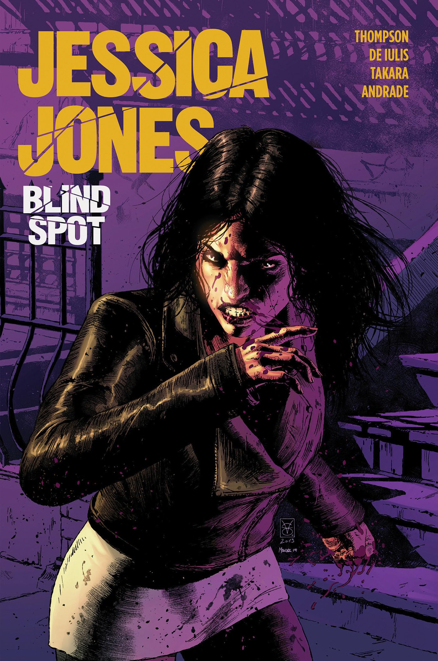 jaquette album Jessica Jones: Blind Spot