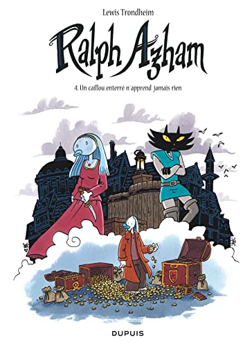 jaquette album Ralph Azham Tome 4 - Un Caillou Enterré N'apprend Jamais Rien