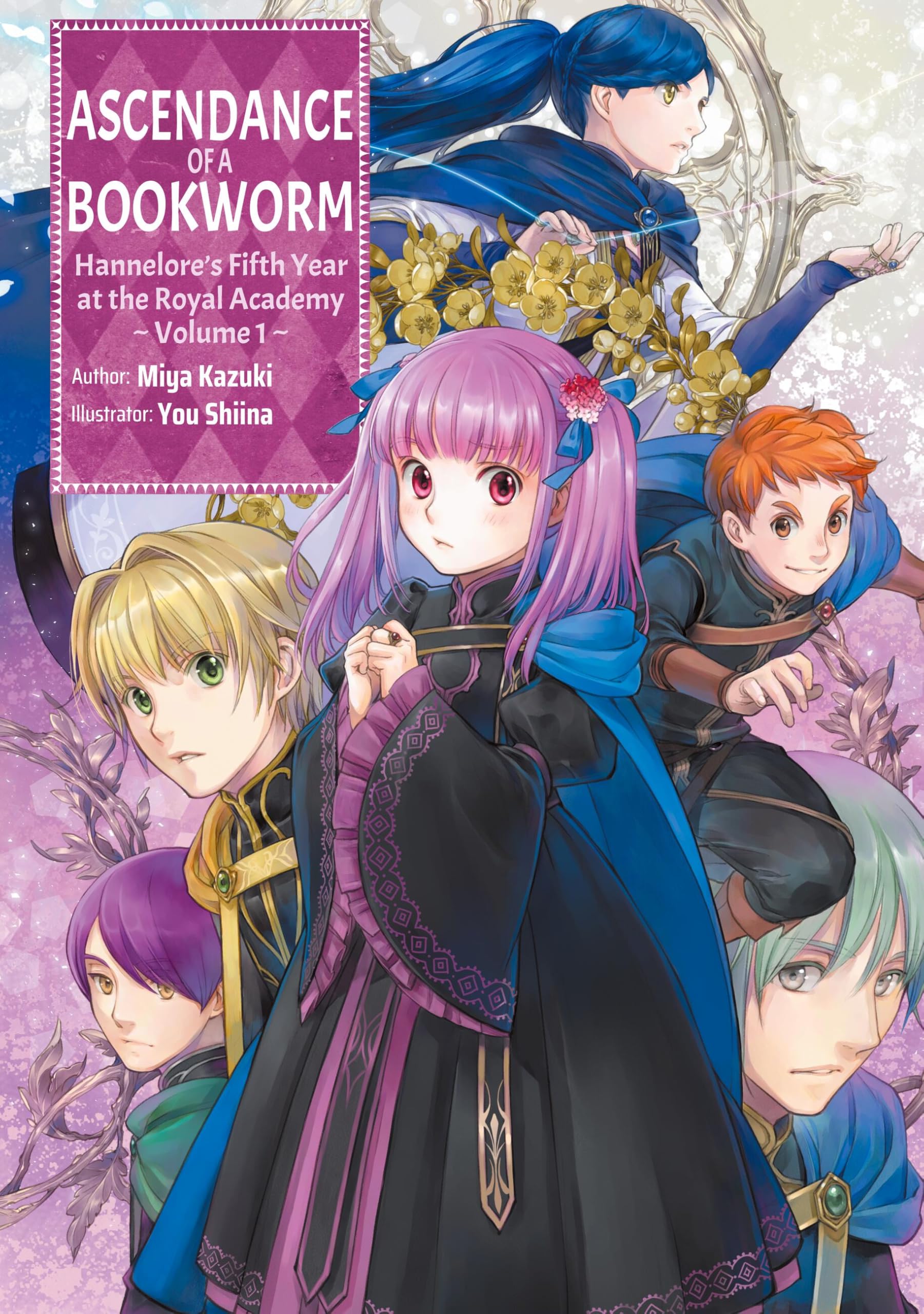 jaquette album Ascendance of a Bookworm: Hannelore’s Fifth Year at the Royal Academy: Volume 1 (Light Novel)