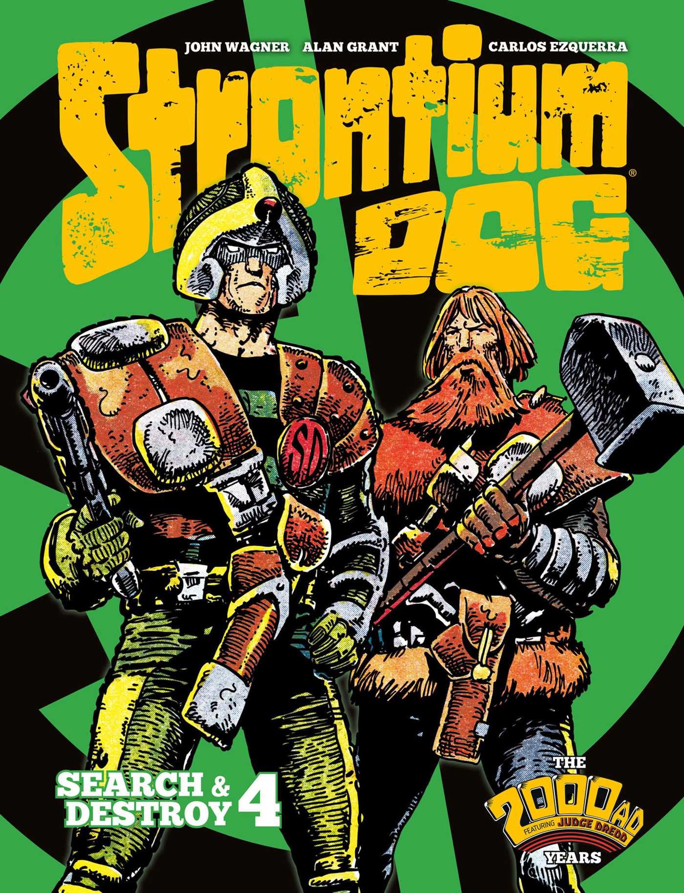 jaquette album Strontium Dog: Search and Destroy 4