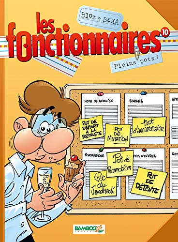 jaquette album Les Fonctionnaires Tome 10 - Pleins Pots
