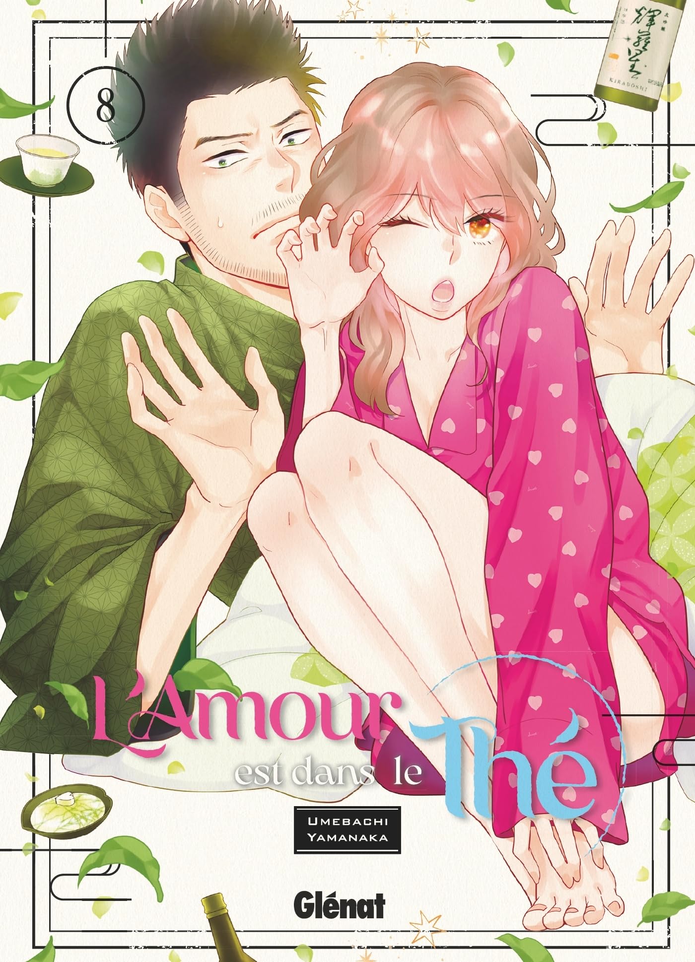 jaquette album L'amour est dans le thé - Tome 08