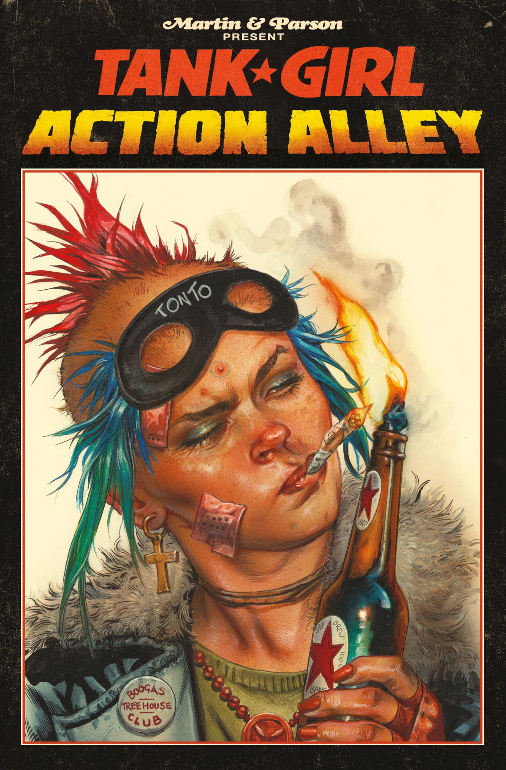 jaquette album Tank Girl Action Alley 1