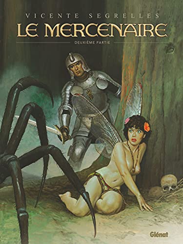 jaquette album Le Mercenaire Intégrale Tome 2 - La Sphère Noire - Le Voyage - L'an Mil, La Fin Du Monde - Les Ancêtres Perdus - Géants