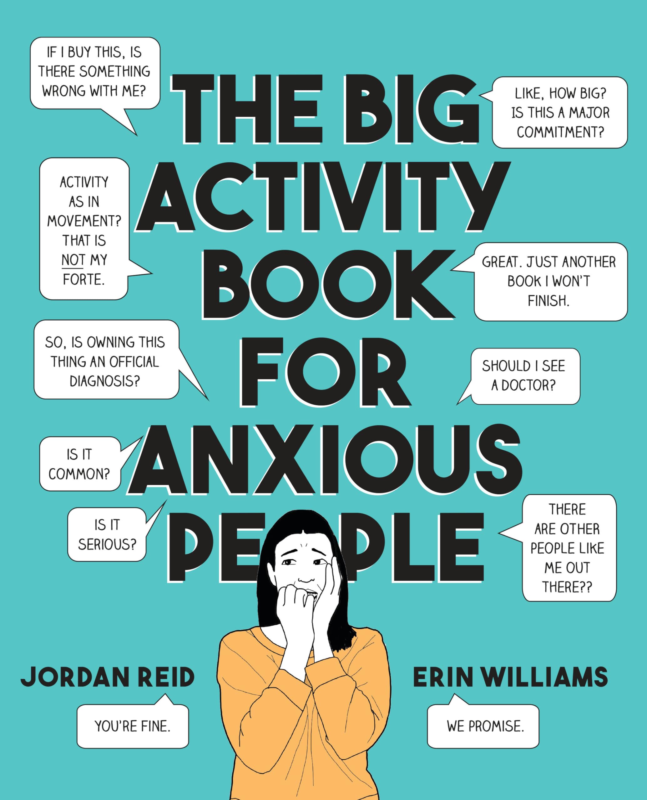 jaquette album The Big Activity Book for Anxious People
