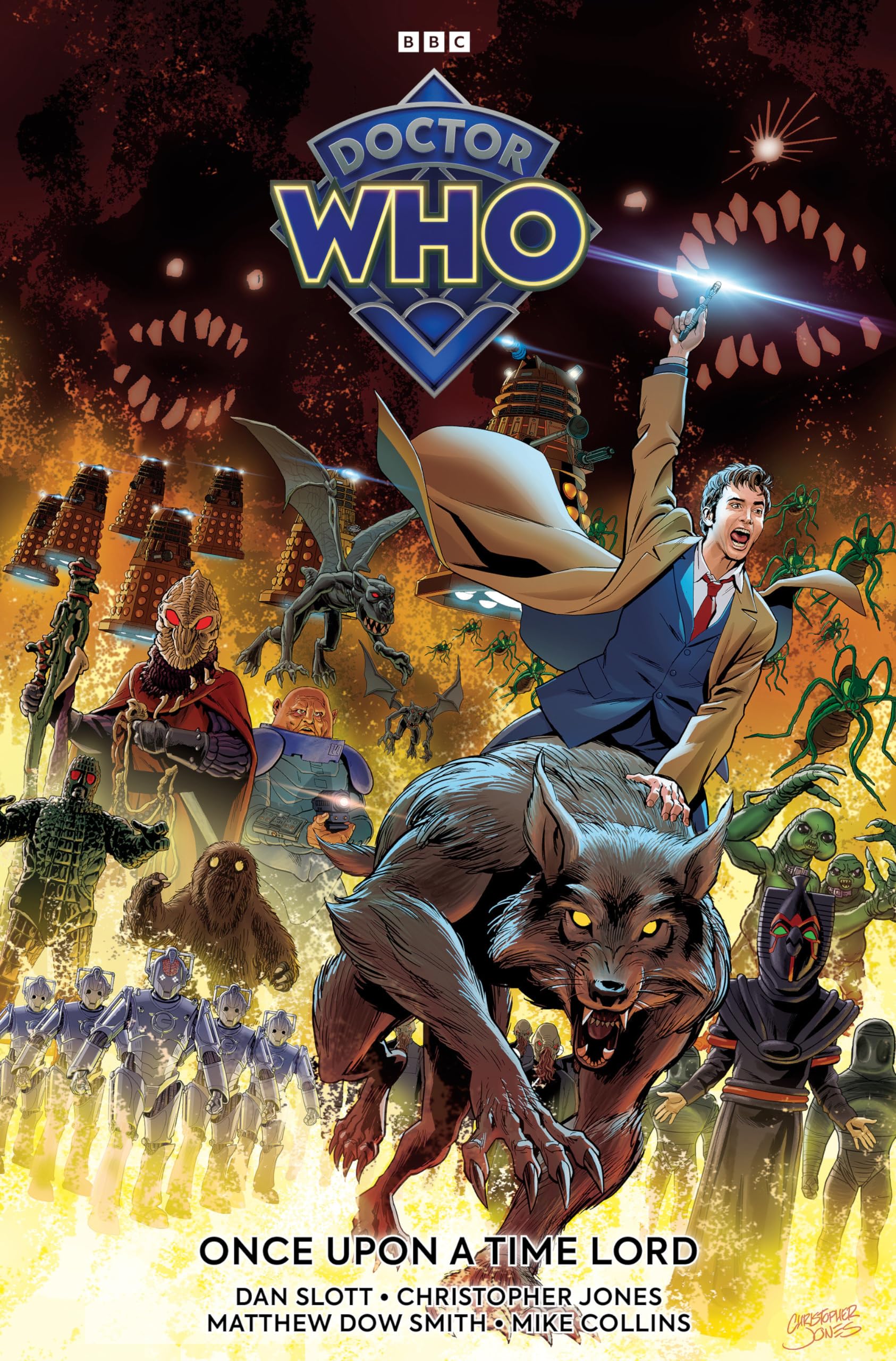 jaquette album Doctor Who 1: Once upon a Time Lord