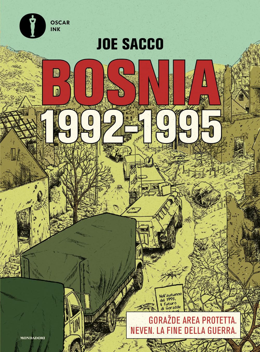 jaquette album Bosnia. 1992-1995: Goražde Area protetta-Neven. La fine della guerra