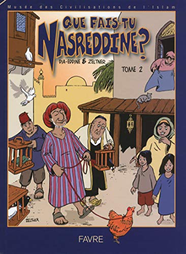 jaquette album Que Fais-Tu Nasreddine ? - Tome 2