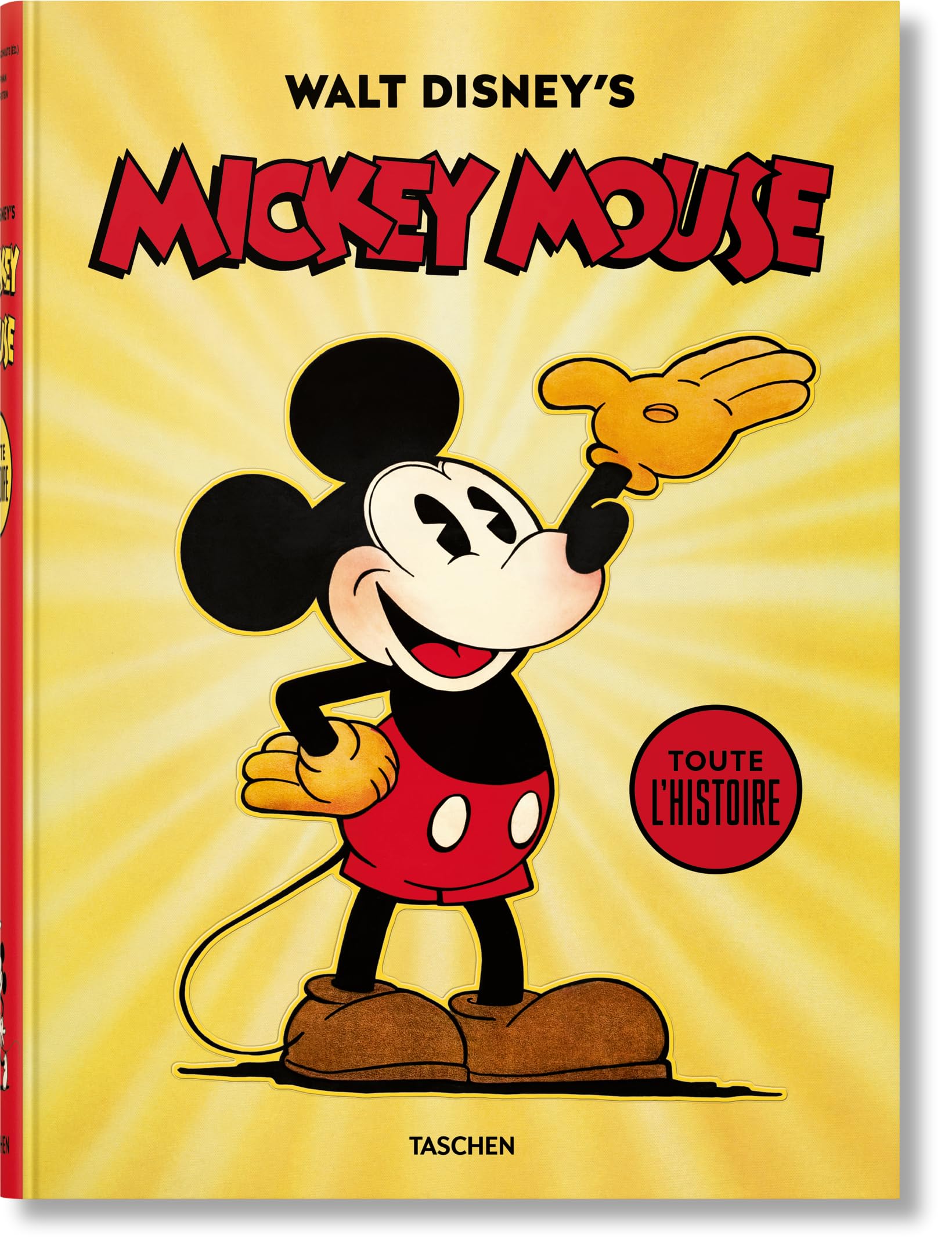 jaquette livre Walt Disney's Mickey Mouse. Toute l'histoire