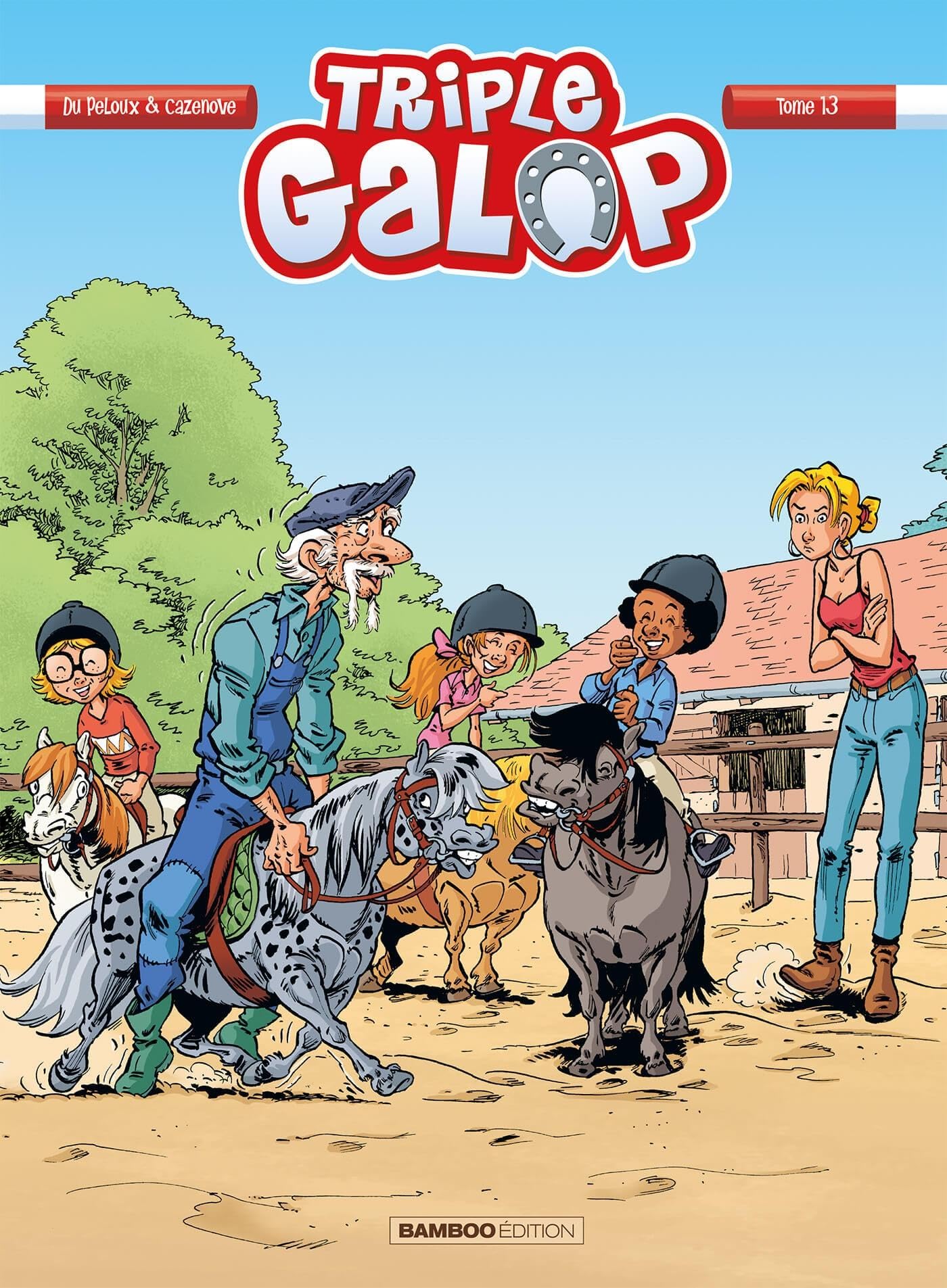jaquette album Triple Galop - tome 13 - top humour