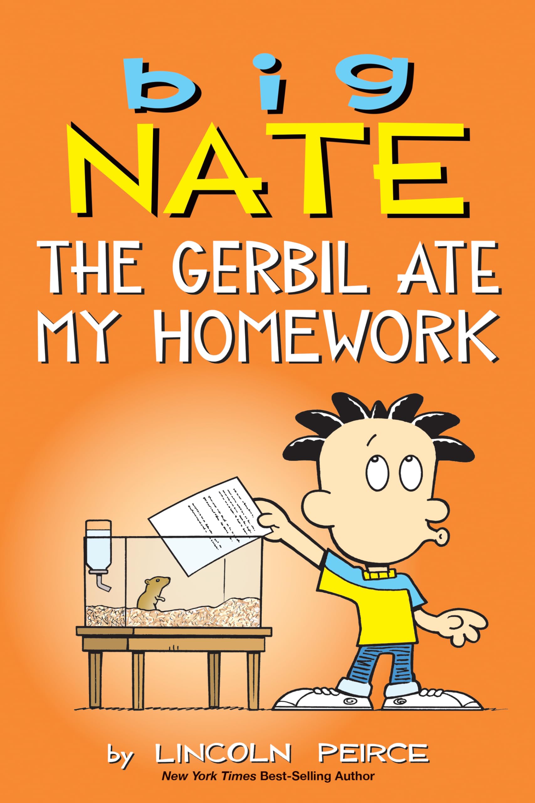 jaquette album Big Nate: The Gerbil Ate My Homework (Volume 23)