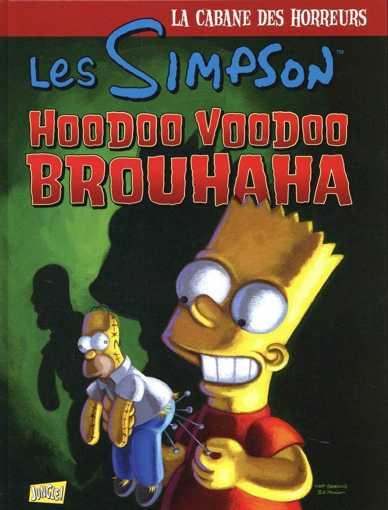 jaquette album Les Simpson - La cabane des horreurs, Tome 2 : Hoodoo Voodoo Brouhaha