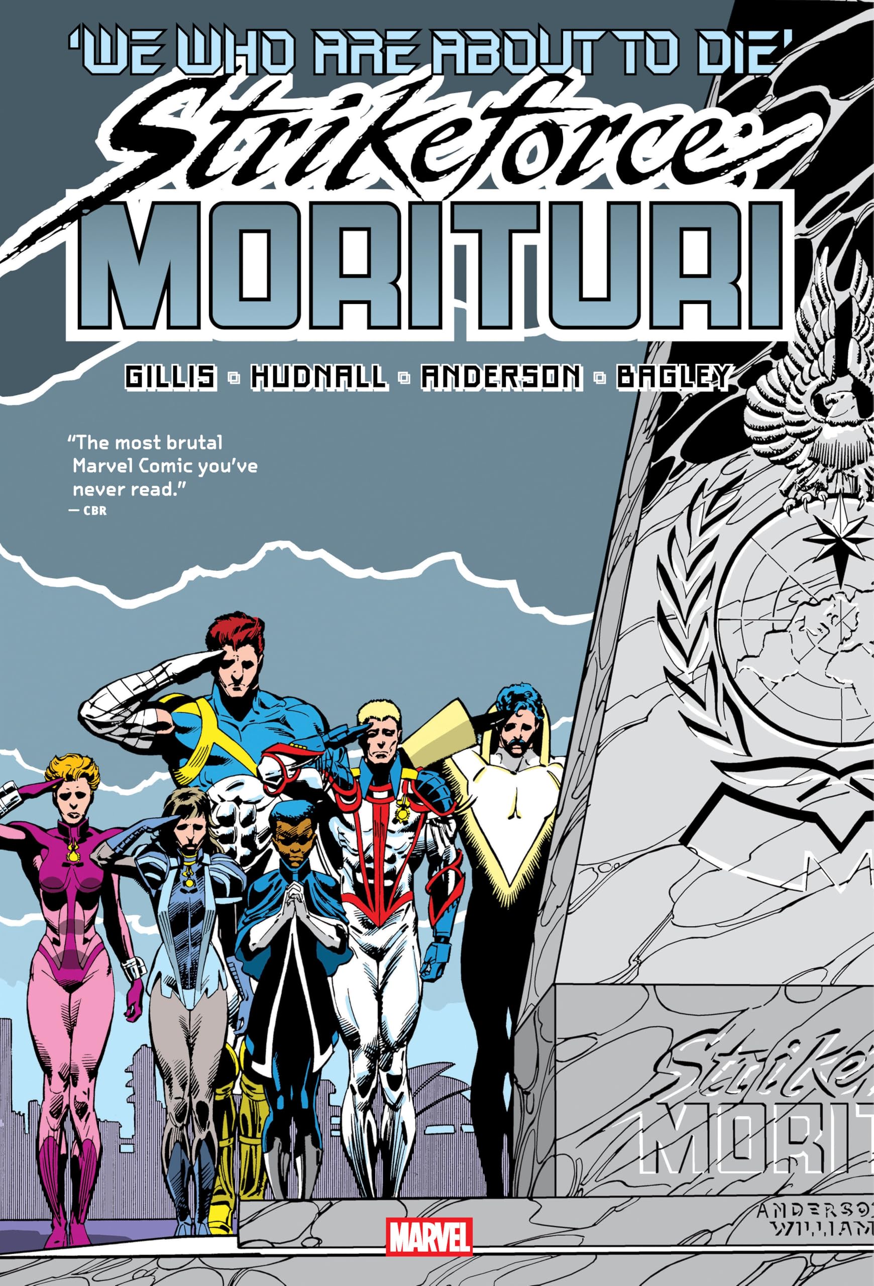 jaquette album STRIKEFORCE: MORITURI OMNIBUS BRENT ANDERSON ULTIMATE SACRIFICE COVER