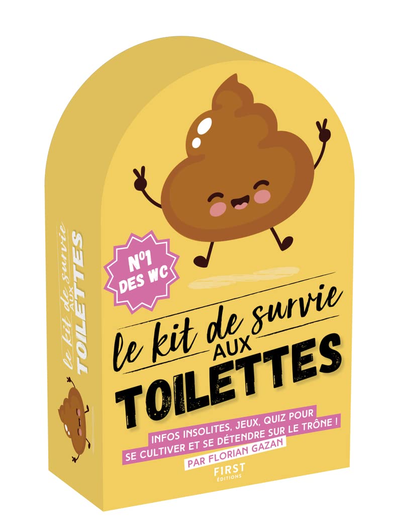 jaquette album Kit de survie aux toilettes, 7ème édition - Le meilleur kit pour se cultiver... sur le trône !