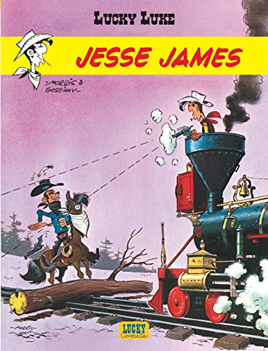 jaquette album Lucky Luke Tome 4 - Jesse James