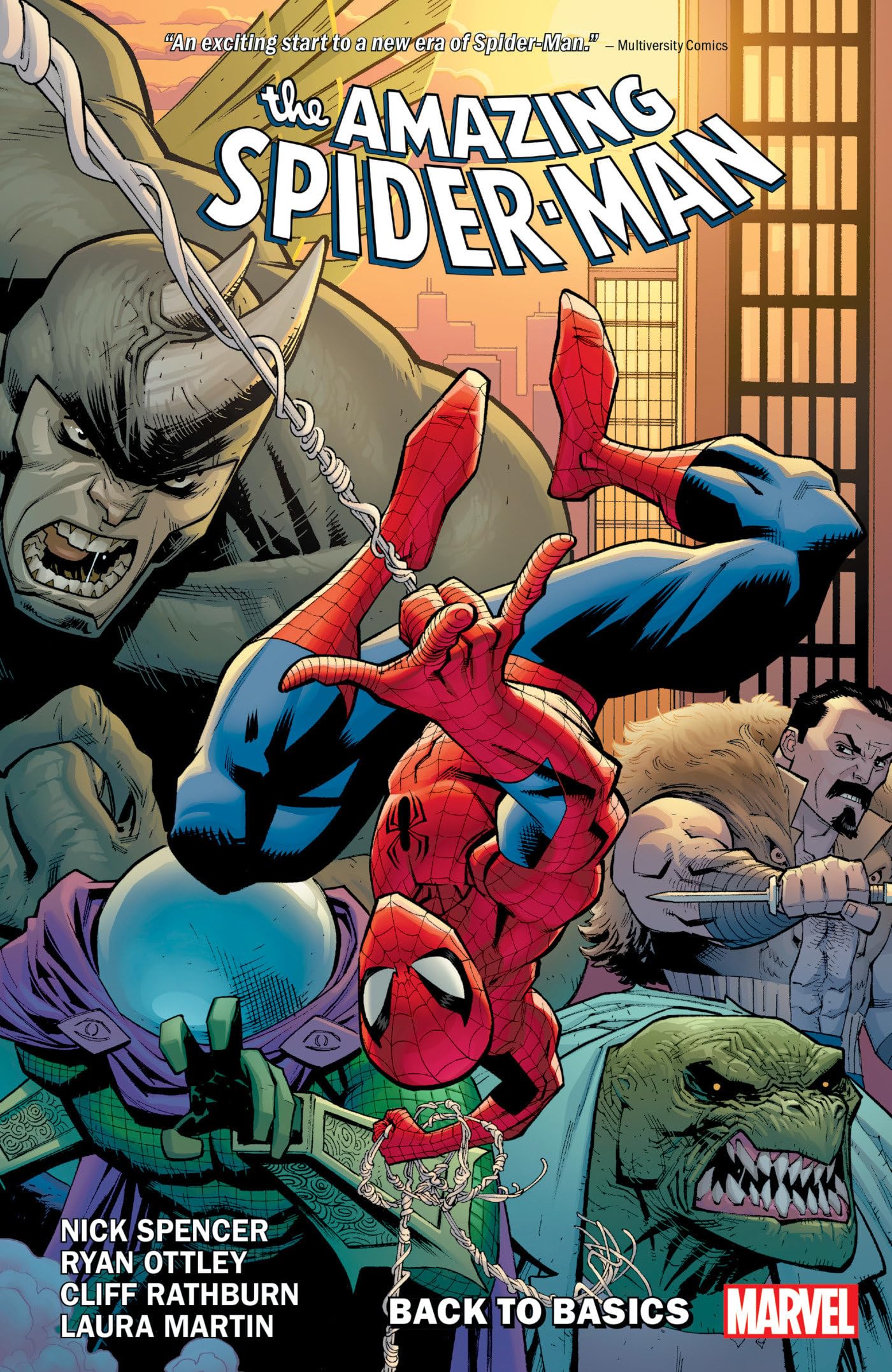 jaquette album Amazing Spider-Man by Nick Spencer Vol. 1: Back to Basics