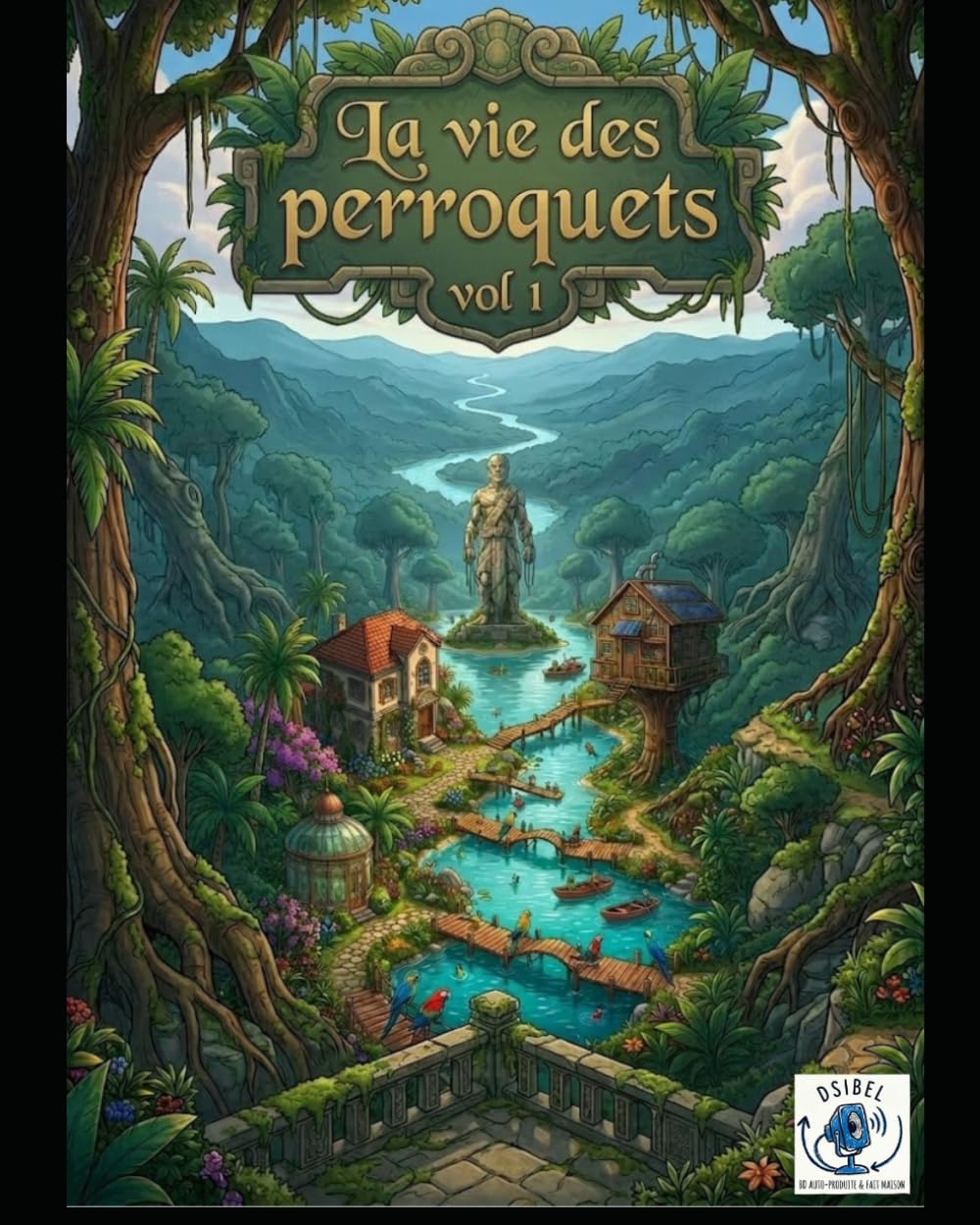 jaquette livre La vie des perroquets: vol 1