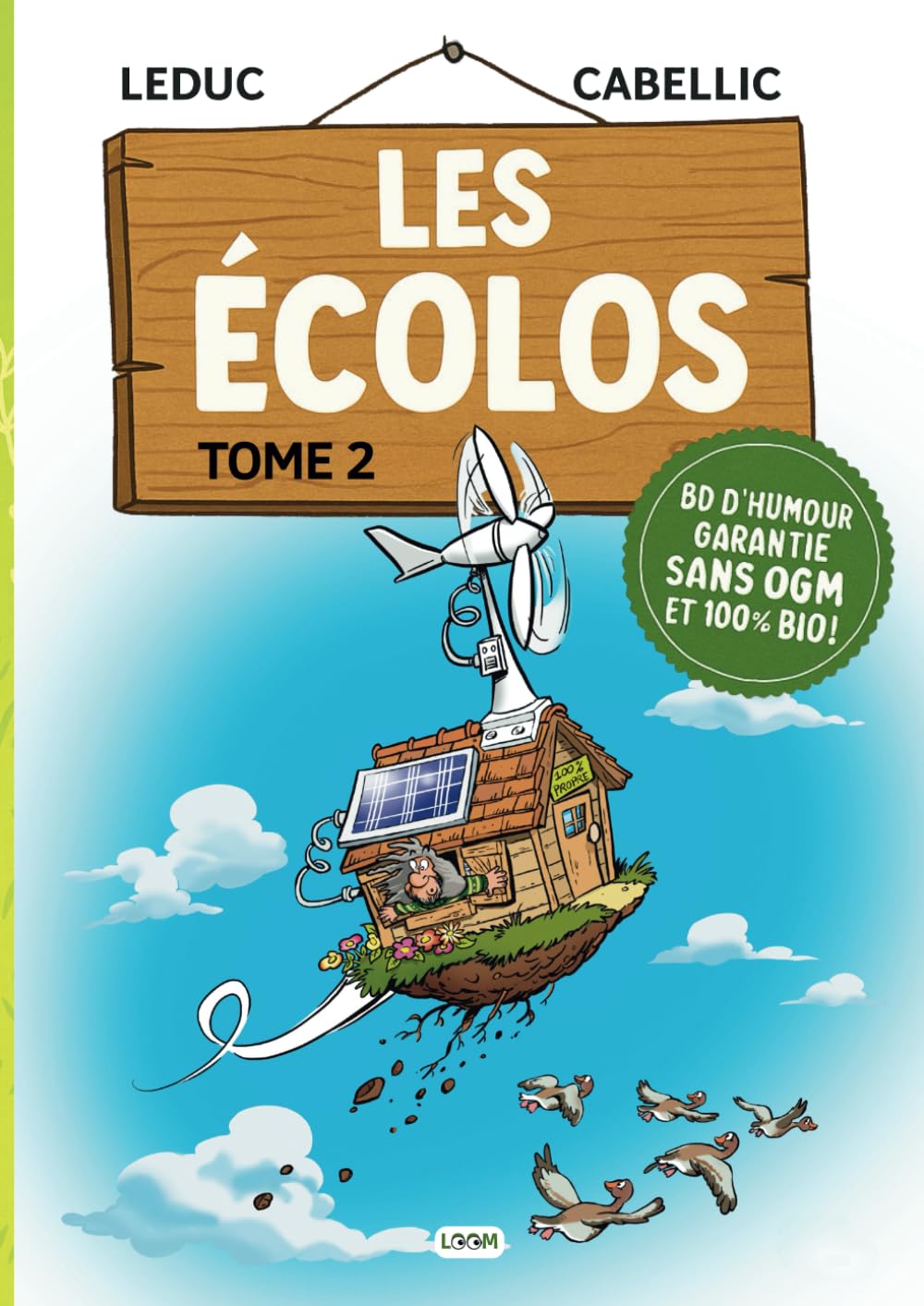 jaquette album Les écolos : tome 2: BD d'humour pour toute la famille - Livre de gags Broché - Parodie sur le quotidien des écologistes