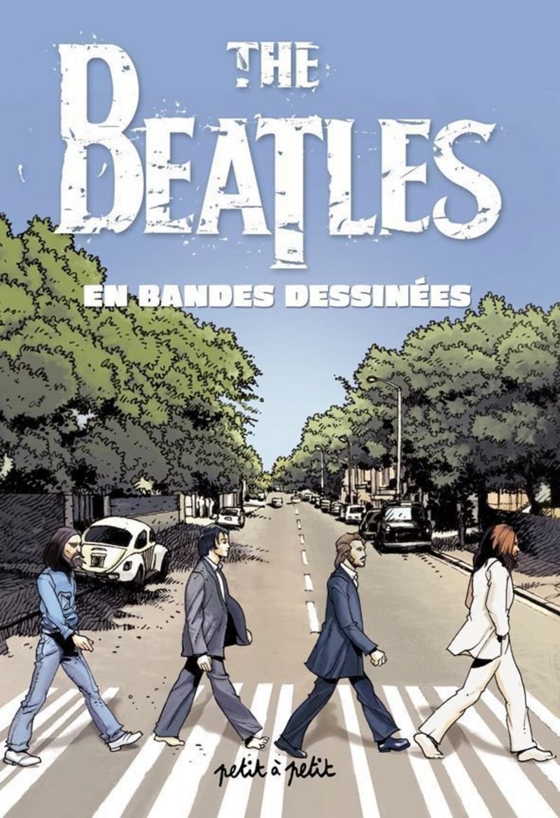 jaquette album The Beatles en bandes dessinées