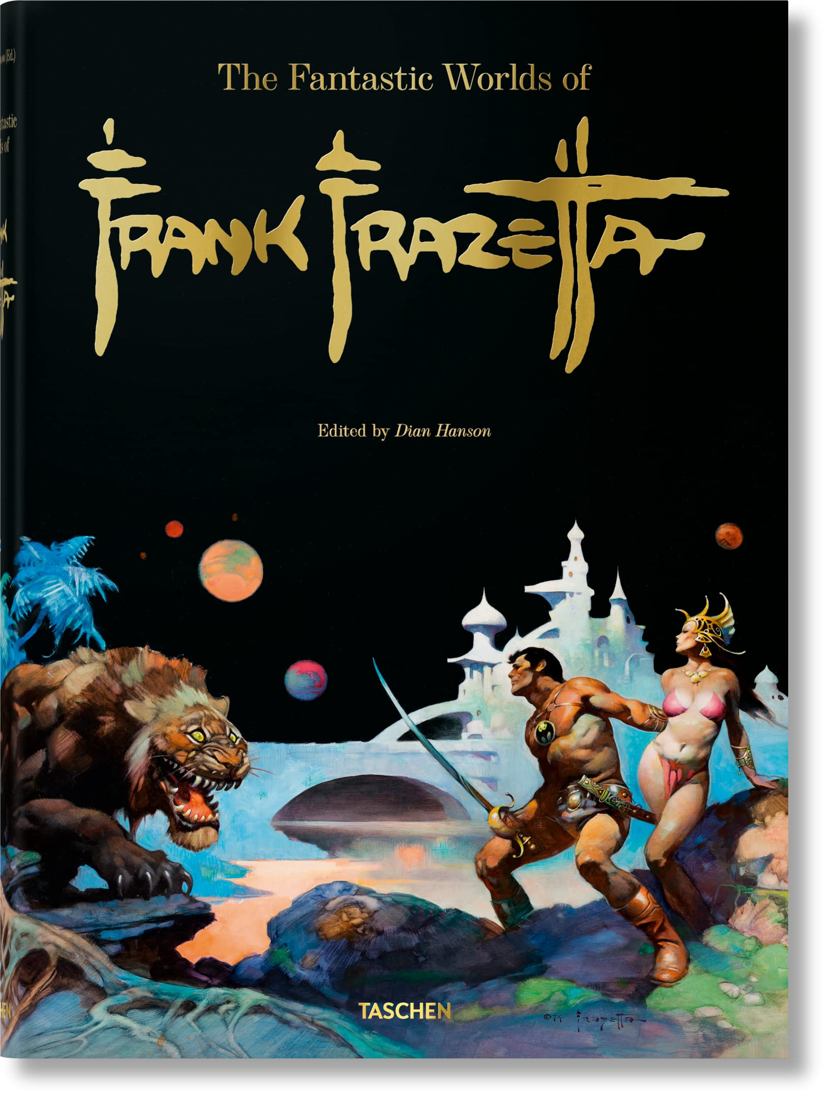 jaquette album The Fantastic Worlds of Frank Frazetta