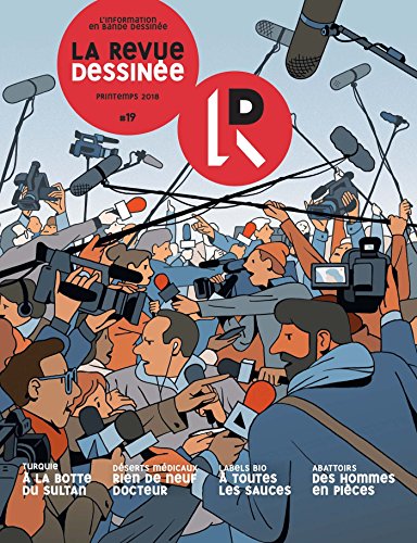 jaquette album La Revue Dessinée N°19, Printemps 2018