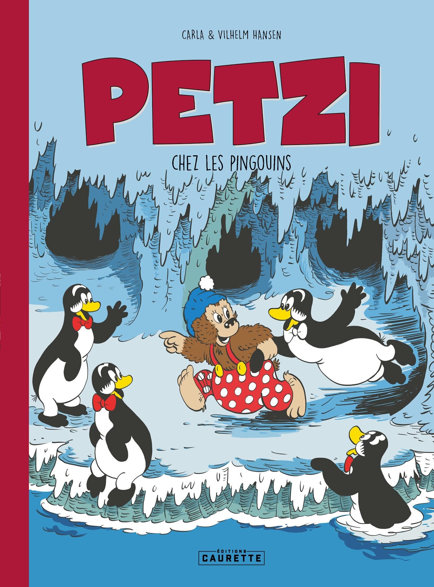 jaquette album Petzi chez les pingouins